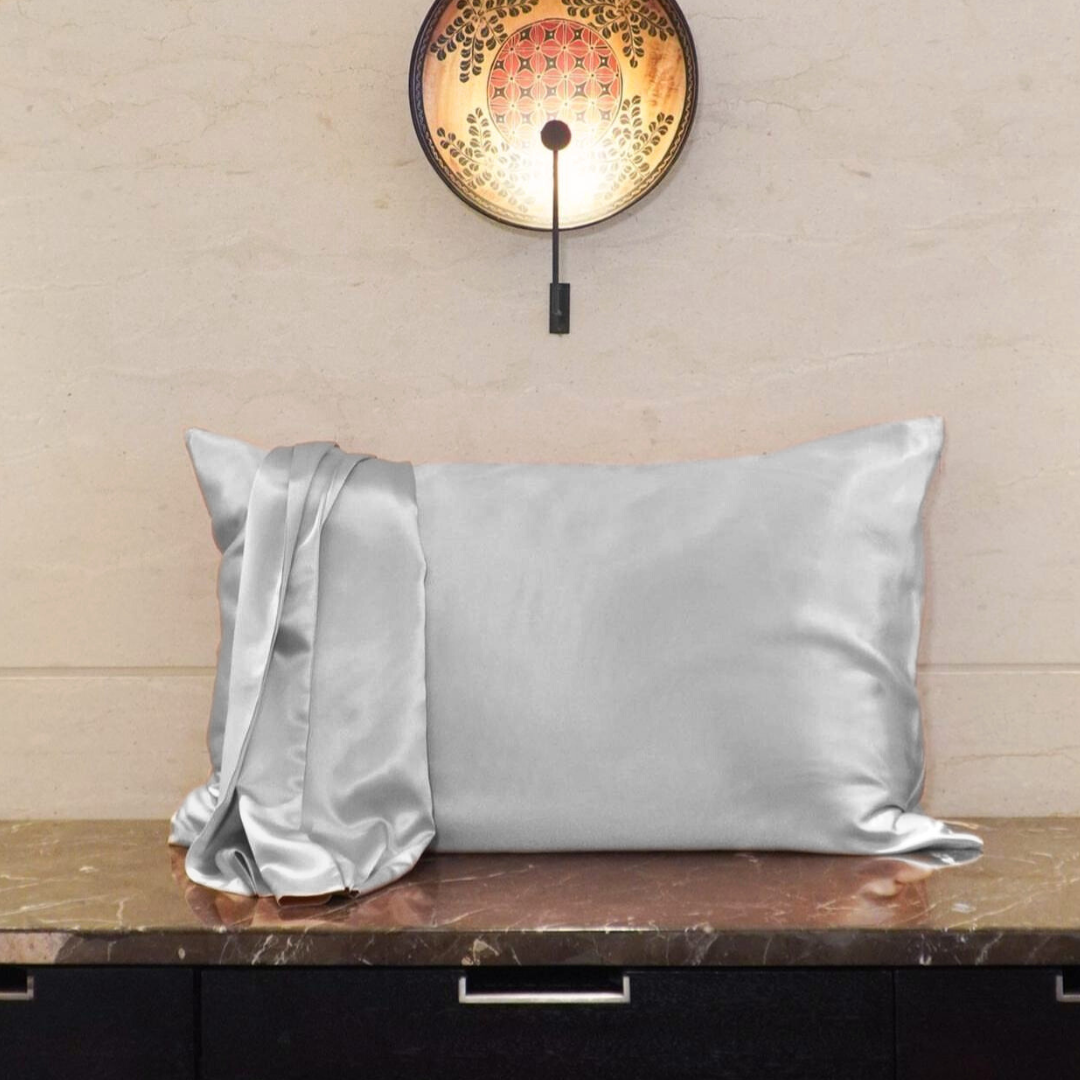 Berrysilks Silk Pillowcase - Silver